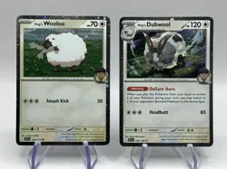 Pokemon Hop's Wooloo Dubwool Cosmos Holo 136 136/159 JTG Promo - Image 1