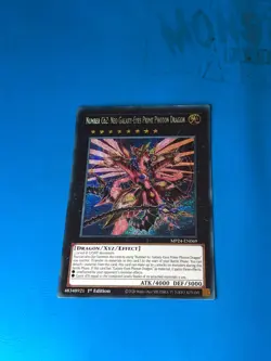 YUGIOH Secret Rare Number C62: Neo Galaxy-Eyes Prime Photon Dragon MP24-EN069 - Image 1
