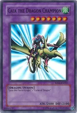 Gaia the Dragon Champion - RP01-EN022 - Super Rare NM Retro Pack 1 Yugioh - Image 1