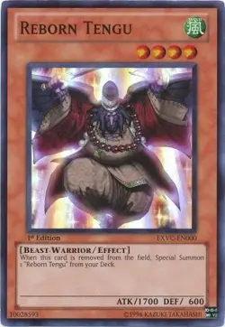 Reborn Tengu - EXVC-EN000 - Super Rare NM Extreme Victory Yugioh - Image 1