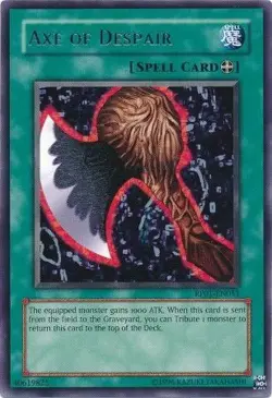 Axe of Despair - RP01-EN051 - Rare NM Retro Pack 1 Yugioh - Image 1