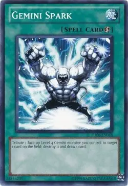 Gemini Spark - TU06-EN018 - Common NM Turbo Pack 6 Yugioh - Image 1