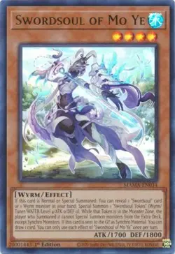 Swordsoul of Mo Ye - MAMA-EN034 - Ultra Rare 1st Edition Near Mint Yugioh - Image 1