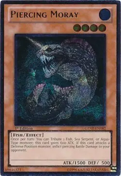 Ultimate Rare - Piercing Moray - GENF-EN082 NM Generation Force Yugioh - Image 1