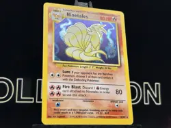 Ninetales - 12/102 - Pokemon Base Set Unlimited Holo Rare Card WOTC NM - Image 11