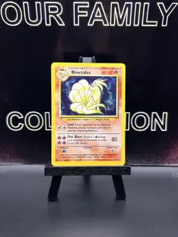 Ninetales - 12/102 - Pokemon Base Set Unlimited Holo Rare Card WOTC NM - Image 8