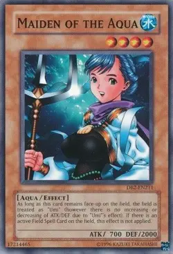 Maiden of the Aqua - DB2-EN211 - Common NM Dark Beginning 2 Yugioh - Image 1