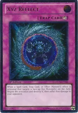 Ultimate Rare - Xyz Reflect - ORCS-EN066 NM Order of Chaos Yugioh - Image 1