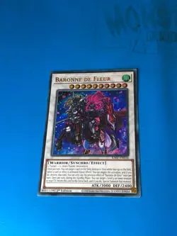 YUGIOH Ultra Rare Baronne De Fleur RA01-EN034 1st Edition - Image 1
