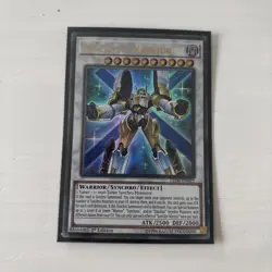 YUGIOH Ultra Rare Satellite Warrior LED6-EN023 1st Edition - Image 1