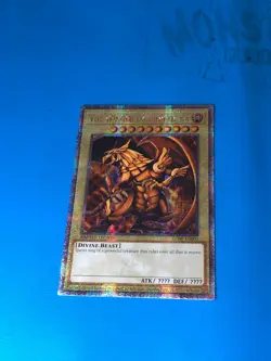 YUGIOH Quarter Century Rare The Winged Dragon Of Ra LC01-EN003 - Image 1