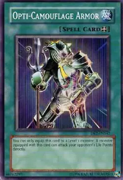 Opti-Camouflage Armor - DR2-EN147 - Common NM Dark Revelation 2 Yugioh - Image 1