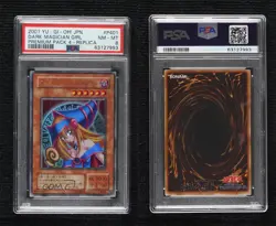 Dark Magician Girl (Replica) Japanese YuGiOh OCG Premium Pack 4 PSA 8 2001 0q9m - Image 3