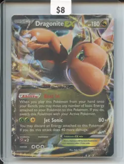 Dragonite EX 74/111 XY Furious Fists Holo Ultra Rare Pokemon Card 2014 - Image 1
