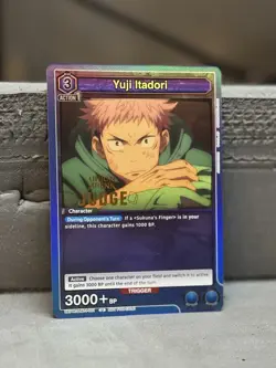 Union Arena Card Game JJK Yuji Itadori JJK-1-101 Judge Promo English Edition - Image 1