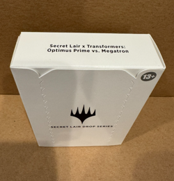 MTG Secret Lair Transformers Optimus Prime vs. Megatron Non-Foil Card Set - Image 1
