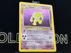 Pokemon Card - Hypno 8/62 - Fossil Holo - WOTC NM - Image 11