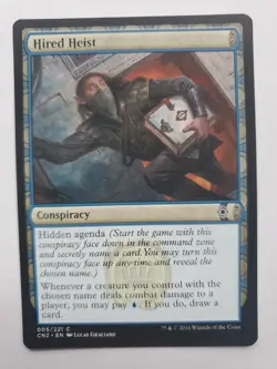 MTG Magic The Gathering Card Hired Heist Conspiracy Conspiracy Take The Crown - Image 1