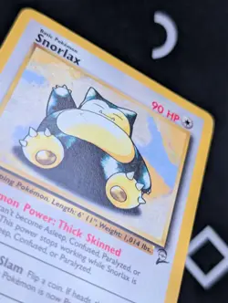 Snorlax 30/130 - Base Set 2 - Non-Holo Pokemon Card - Rare NM - Image 2
