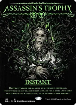 Assassin's Trophy MTG Secret Lair Drop Near Mint - Image 1