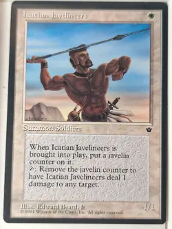 Icatian Javelineers (Beard Jr.) - Magic the Gathering MTG Nice! - Image 1
