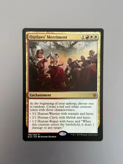 Outlaws' Merriment - MTG Throne of Eldraine - NM Magic The Gathering - Image 1