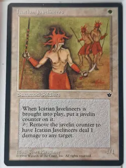 Icatian Javelineers (Kirschner) - Magic the Gathering MTG Nice! - Image 1