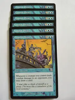 Coastal Piracy ~ Mercadian Masques [ NM/Mint ] [ Magic MTG ] - Image 1