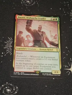 Barret, Avalanche Leader 79, Final Fantasy REG, FIC MTG TCG - Image 1