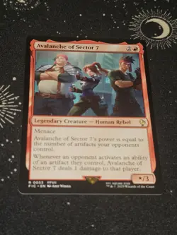 Avalanche of Sector 7, Final Fantasy REG, FIC MTG TCG - Image 1