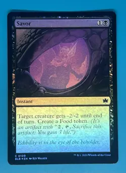 Mtg Savor Bloomburrow Foil - Image 1