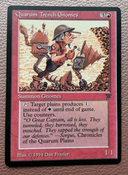 Quarum trench gnomes MTG Magic the gathering - Image 1