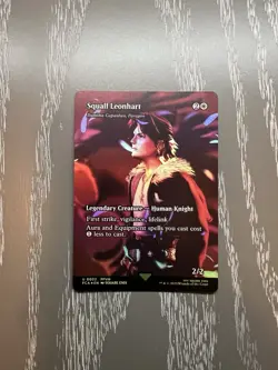 Squall Leonhart - 0022 - Magic: Final Fantasy MTG - Borderless - FOIL - Showcase - Image 2