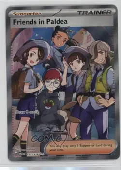Friends in Paldea Ultra Rare Pokemon Prismatic Evolutions PRE #137 6a7 - Image 1