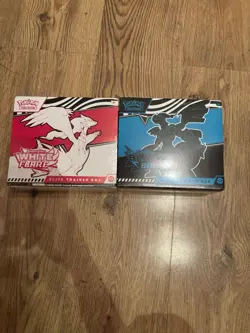 Pokemon TCG Black Bolt and White Flare ETB Bundle - New & Sealed ✅ - Image 1