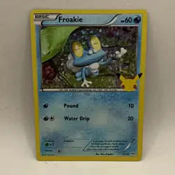 Pokemon - Froakie - 25th Anniversary Mcdonalds Promo 2021 - 22/25 - Holo LP - Image 1
