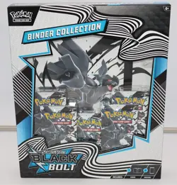 Pokemon TCG Scarlet & Violet Black Bolt Binder Collection Box Sealed New - Image 1