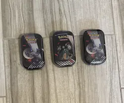 Pokemon TCG - Unova Mini Tin [Chandelure & Zorua] - Black Bolt - Factory Sealed - Image 1