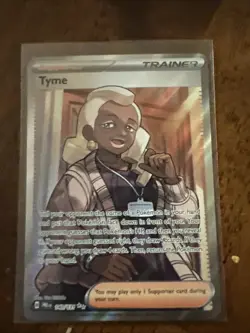 Pokemon TCG Tyme 143/131 Prismatic Evolutions Full Art Trainer Card - Image 1