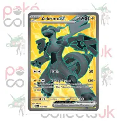Zekrom Ex 158/086 - Ultra Rare - Black Bolt - Pokemon TCG - Image 1