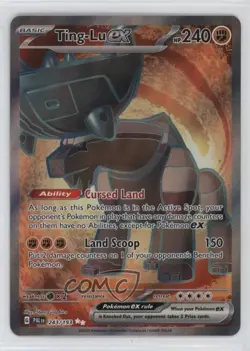 Ting-Lu ex Ultra Rare Pokemon SV02: Paldea Evolved #243 0cv - Image 1