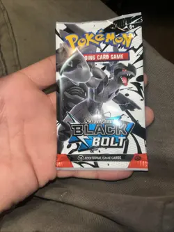 Pokemon Black Bolt Booster Pack TCG Factory Sealed New Scarlet And Violet - Image 1