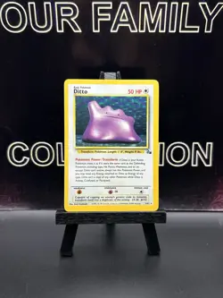 1999 Pokémon Card Fossil Holo - Ditto 3/62 LP - Image 8