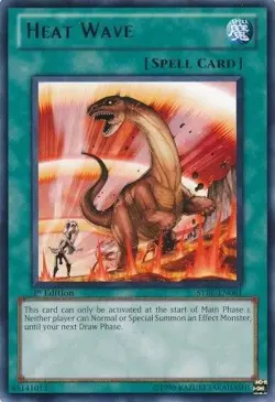 Heat Wave - STBL-EN061 - Rare NM Starstrike Blast Yugioh - Image 1