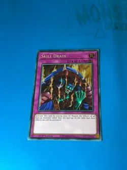 YUGIOH Secret Rare Skill Drain RA02-EN077 1st Edition - Image 1
