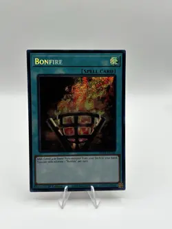 Yugioh Dueling Mirrors: Bonfire Prismatic Secret Rare MP24-EN133 NM - Image 1