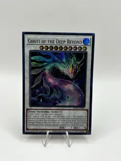Ghoti of the Deep Beyond RA04-EN060 Prismatic Collector's Rare 1st Ed Yugioh - Image 1