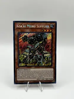 Yugioh! Koa'ki Meiru Supplier - BLCR-EN080 - Secret Rare - 1st Edition Near M - Image 1