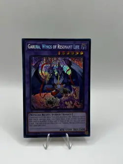 YUGIOH: Garura, Wings Of Resonant Life MP23-EN148 Prismatic Secret Rare NM FAST - Image 1