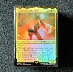 MTG Final Fantasy Limit Breaker Deck Only - Cloud Ex-SOLDIER - Sealed - Image 1